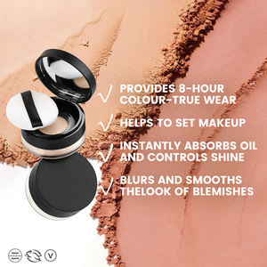 Polvo Fijador Mineral de 6 Tonos, Control de Grasa, Resistente al Agua, Acabado Mate de Larga Duración, Maquillaje Facial Portátil para Todos los Tonos de Piel - Product Image 3