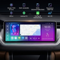 Radio para Auto Android de 12.3 Pulgadas con GPS, Navegación, Reproductor Multimedia de Video, Unidad Principal para Hyundai