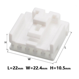 Connector <b>Plug</b> For Toyota Corolla Window Regulator <b>Switch</b> 7283-1050 White Plastic 38.6x26.5x14.3mm - Product Image 2
