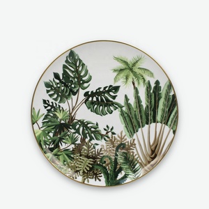 <span class=keywords><strong>Vajilla</strong></span> de estilo inglés Turc <span class=keywords><strong>Vintage</strong></span>, <span class=keywords><strong>vajilla</strong></span> de porcelana vaisselle real de cerámica fina <span class=keywords><strong>blanca</strong></span> en relieve, juegos de regalo, plato de jungla - Product Image 2
