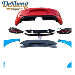 Parti Esterne di Alta Qualità per <span class=keywords><strong>Porsche</strong></span> Cayman 981, Aggiornamento allo Stile 718; Rinnovamento del Modello Precedente, Paraurti, Fari LED; Plug-and-Play - Product Image 3