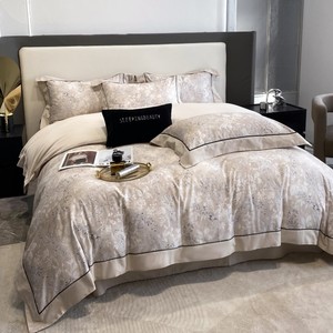 Sản Phẩm Hoàn Toàn Mới Ga Trải Giường 100% Cotton Bộ Chăn Cỡ King Bộ Ga Trải Giường Sang Trọng - Product Image 1