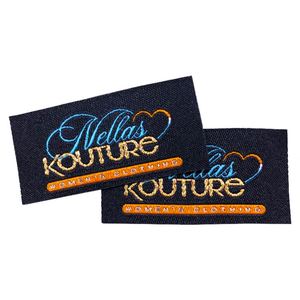 ป้ายทอผ้าสำหรับเสื้อผ้า ออกแบบโลโก้ตามสั่ง ป้ายผ้าทอคุณภาพสูง - Product Image 3