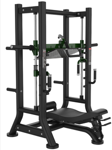 Juego completo multiángulo de <span class=keywords><strong>prensa</strong></span> de piernas y equipo de gimnasio todo en uno <span class=keywords><strong>Hack</strong></span> Squat 70/90 ° seleccionable Dual Motion para su centro de fitness - Product Image 2