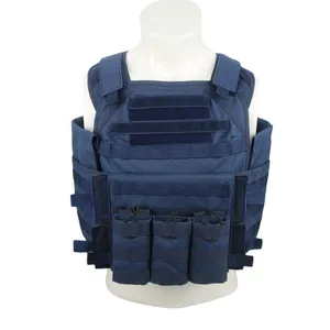 وصول جديد مخصص التكتيكي الأزرق سترة التكتيكية ، حماية سترة موحدة رخدة تكتيكية لوحة الناقل - Product Image 1