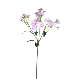 Flores Artificiales de Seda y Plástico con Seis Ramas de Clavel, 62 cm, Decoración para Bodas y Hogar, Alta Simulación - Product Image 4