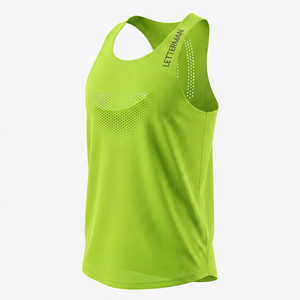Custom Men Marathon <b>Running</b> Club <b>Singlet</b> Laser Cut Team Race Event Team Vest Quick Dry Mesh <b>Running</b> Seamless <b>Singlet</b> - Product Image 2