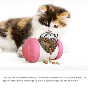 เครื่องจ่ายอาหารอัตโนมัติแบบโยกเยกพร้อมช่องใส่ขนม สำหรับแก้เบื่อ ฝึกการล่าเหยื่อในบ้าน ของเล่นแมวแบบอินเทอร์แอคทีฟ - Product Image 3
