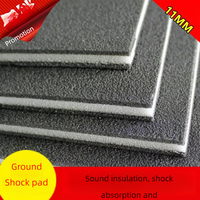 Plaques d'isolation phonique Sound Valley Xpe Foam, aspect bulles, 11 mm d'épaisseur, pour sols flottants, KTV, batterie, silencieux