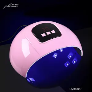 Wholesale 54W USB Power 3 Timing Adjustable Dual Light Pink Nail UV Curing Lamp