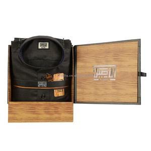 Fashional Alaseel marque hiver Thobes vêtements musulmans Jalabya pour hommes robe islamique moderne avec boîte de haute qualité - Product Image 6