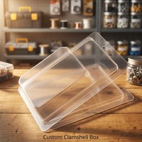 Emballage en blister personnalisé en usine, emballage en coquille transparente en PET écologique