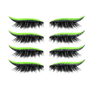 free sample Newest Double Eyelid Line Reusable Eyeliner Stickers Cat Eye Beauty Makeup Shining Eyeliner Sticker