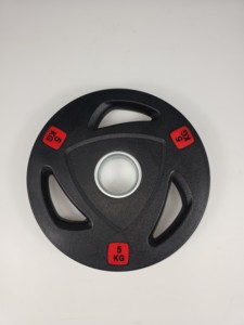 Placas de barra olímpicas de 50 mm (Olympic) / 25 mm (estándar) con orificio central de precisión, compatibles con todos los barras. Fabricante mayorista de placas de barra olímpicas para gimnasio. - Product Image 2