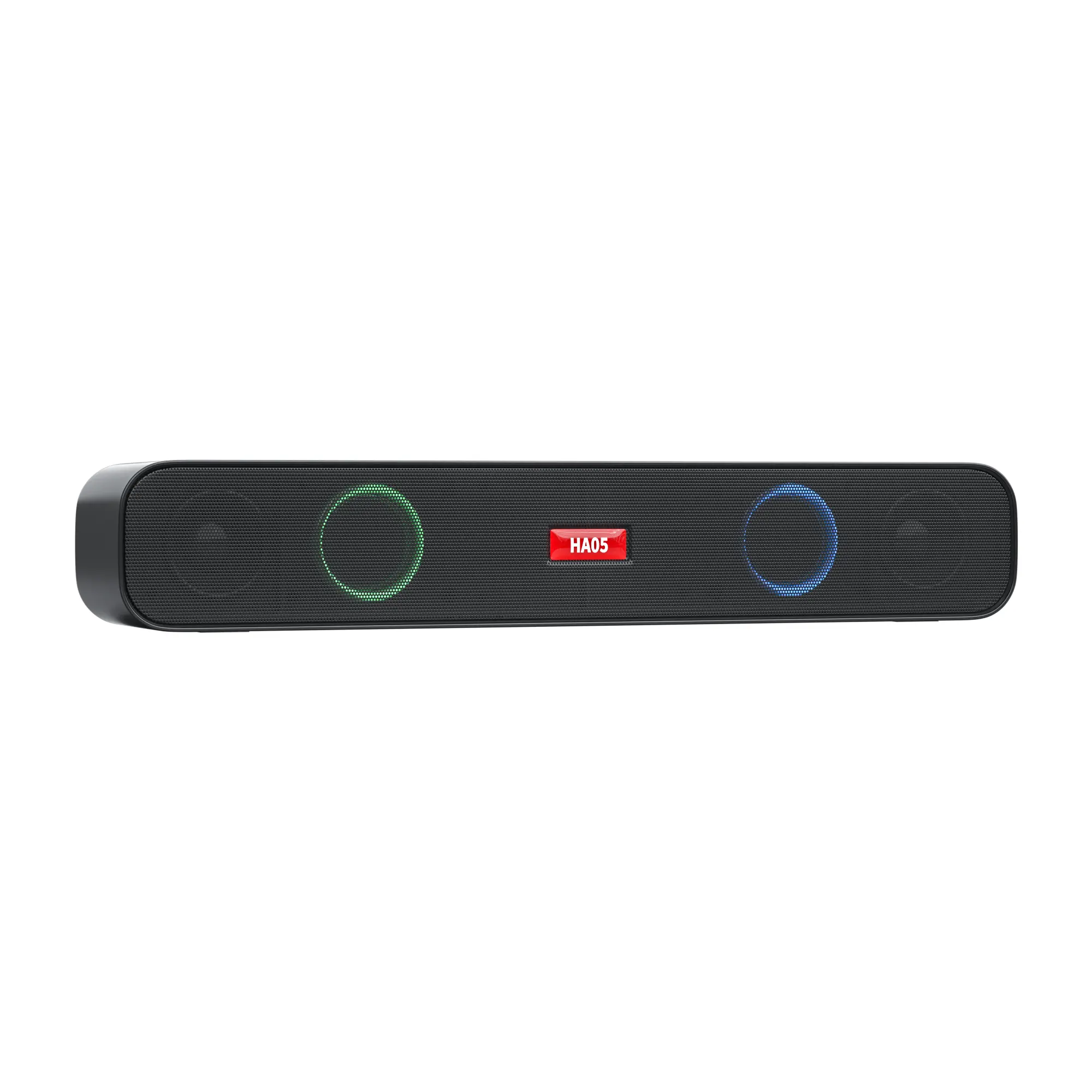 Wholesale Price RGB Light Bluetooth Soundbar Speaker Outdoor Waterproof Sound bar Speaker With Phone Holder