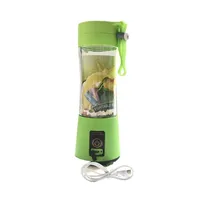Mini Mixeur Électrique Portable sans Fil USB, 6 Lames, Tasse Presse-Agrumes Rechargeable pour la Maison