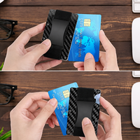 Portefeuille Métallique Antivol Professionnel pour Hommes, Usinage CNC Personnalisé, Porte-Cartes de Crédit en Acier Inoxydable Usiné par Brochage, Vente en Gros