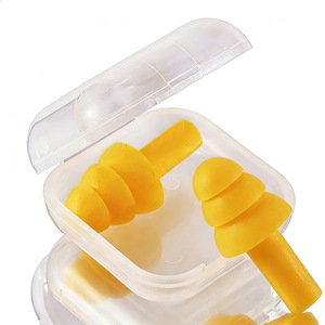 Tappi per Orecchie Impermeabili in Silicone per <span class=keywords><strong>Nuoto</strong></span>, Tipo <span class=keywords><strong>Occhialini</strong></span> <span class=keywords><strong>da</strong></span> Gara, Proteggono le Orecchie dall'Acqua, Marca OEM per Uomini e Donne - Product Image 3