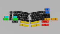 Vente en gros Clavier ergonomique en aluminium anodisé Neo Ergo Babyblue