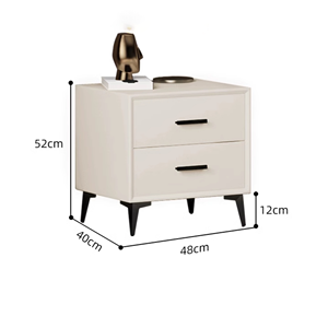 Sang Trọng Hiện Đại Phong Cách Bắc Âu Da Vua Kích Thước Giường Với Bò Da Bọc Và Gỗ Frame-10cm Độ Dày - Product Image 4