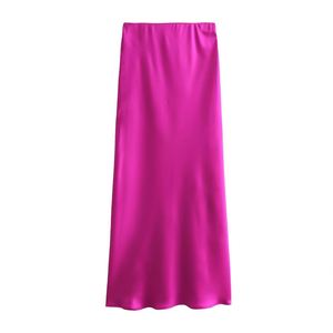New <strong>Hot</strong> Women's Satin Texture High Waist Bustier Skirt - Product Image 1