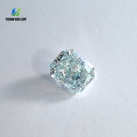 Lab grow 5 ct Fancy Intense Greenish Blue CVD diamant en vrac prix par carat