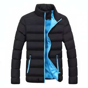 Chaqueta de invierno con relleno para bebés, abrigo cálido a prueba de viento para exterior, con estampado bonito - Product Image 1