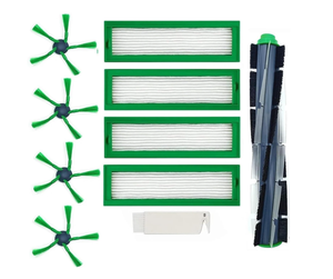 Aspirateur universel brosse à rouleau brosses latérales filtre HEPA pour <span class=keywords><strong>Vorwerk</strong></span> universel pour Kobold VR200 VR300 pour <span class=keywords><strong>Robot</strong></span> - Product Image 2