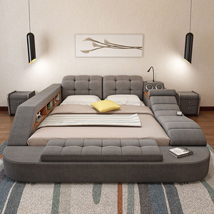 <span class=keywords><strong>Letto</strong></span> <span class=keywords><strong>matrimoniale</strong></span> di lusso in vera pelle italiana, moderno, con <span class=keywords><strong>testiera</strong></span>, per camera da <span class=keywords><strong>letto</strong></span> di villa. - Product Image 3