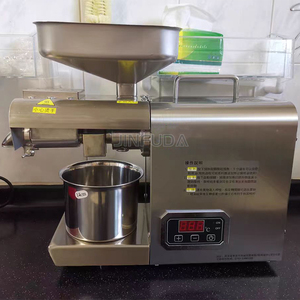 Meilleur prix presse à huile à vis en acier inoxydable de haute qualité à usage domestique extraction à chaud froid avocat olive sésame cacahuète noix - Product Image 5