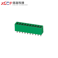 Bloc de bornes en laiton à branchement rapide, 3 pôles, espacement 3,50 mm, 300 V, 10 A, 11-20 AWG, connexion par vis, usage industriel