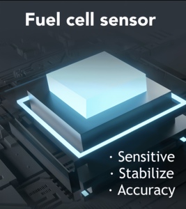 2024 chuyên nghiệp kỹ thuật số breathalyzer bên ngoài máy in <span class=keywords><strong>bluetooth</strong></span> di động nhiên liệu di động cảm biến thông minh rượu <span class=keywords><strong>Tester</strong></span> - Product Image 4