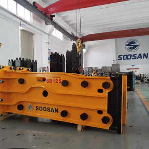 Martillo Hidráulico Tipo Caja Sb 125 con Motor para Excavadoras de 28-35 Toneladas, Construcción y Demolición, 1 Año de Garantía - Product Image 1