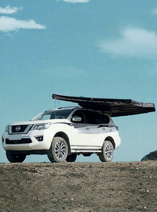 กันสาดแคมป์ปิ้งแบบพับได้สี่ฤดู สองชั้น 270 องศา ขยายได้ ไร้โครง รูปทรงพัดลม หลังคาทรงยาว สำหรับ 2 คน กันน้ำ กันแดด - Product Image 2