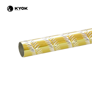 KYOK Vente en gros <span class=keywords><strong>Tringle</strong></span> à <span class=keywords><strong>rideau</strong></span> gravée dorée en fer du Guangdong moderne - Product Image 3