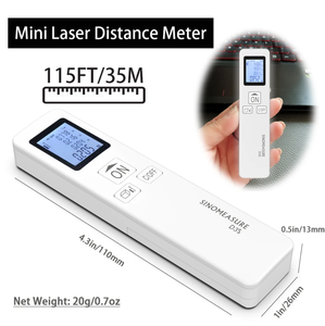 D35 télémètre Laser 60m télémètre numérique Rechargeable télémètre outil de mesure - Product Image 3