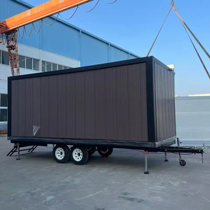 บ้านสำเร็จรูปแบบโมดูลาร์ขนาด 20 ฟุต โครงเหล็กขยายได้ บ้านเคลื่อนที่ขนาดเล็กพับได้ บ้านพักตากอากาศหรูหราพร้อมสวน โรงแรมทันสมัย - Product Image 6