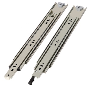 YABELY Oem 51 Mm Triple Extensión Heavy Duty Autoblocante Gabinete de bolas deslizante Rieles deslizantes 700mm Rodamiento de bolas Cajón deslizante Delgado - Product Image 1