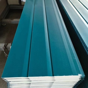 Paneles sándwich de poliuretano tallado en metal, materiales de pared exterior <span class=keywords><strong>Jordan</strong></span>, panel sándwich de PU con aislamiento - Product Image 3