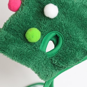 Ensemble de Noël en gros pour chien : Bavoir, écharpe et chapeau en polyester écologique, bandana doux à motif de dessin animé pour chiot - Product Image 3