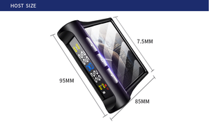 आंतरिक सेंसर टायर दबाव प्रणाली के साथ एंड्रॉइड और आईओएस के लिए टीपीएमएस - Product Image 5