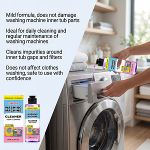 Nettoyant pour lave-linge 100 ml, désodorise et élimine les taches du tambour intérieur de la <span class=keywords><strong>machine</strong></span> <span class=keywords><strong>à</strong></span> <span class=keywords><strong>laver</strong></span>, nettoyage en profondeur pour lave-linge. - Product Image 2