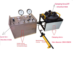Hot bán mô hình: US---15--DN200 tối đ<span class=keywords><strong>a</strong></span> dn200 nhỏ xách tay kiểm tra áp suất không khí băng ghế dự bị cho van - Product Image 1