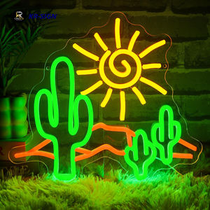 Letrero LED <span class=keywords><strong>de</strong></span> Neón Personalizado, Impermeable, Acrílico, Alimentado por USB <span class=keywords><strong>de</strong></span> 5V, Eficiente Energéticamente, <span class=keywords><strong>con</strong></span> Diseño <span class=keywords><strong>de</strong></span> <span class=keywords><strong>Cactus</strong></span> Jack, para Decoración <span class=keywords><strong>de</strong></span> Interiores <span class=keywords><strong>de</strong></span> Hogar, Floristería, Cafetería - Product Image 1