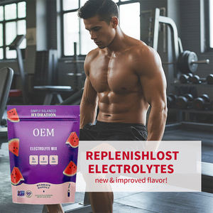 Poudre d'électrolytes en vrac, sachets <span class=keywords><strong>de</strong></span> vitamines <span class=keywords><strong>sans</strong></span> sucre, zéro glucides pour régime cétogène, supplément d'hydratation, nutrition sportive rapide - Product Image 2