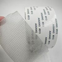 Ruban de réparation auto-adhésif robuste pour moustiquaire de fenêtre et de porte, pour trous endommagés, en fibre de verre