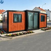 Maison conteneur préfabriquée Honlu 2026 au design moderne, sur mesure, de 10, 20, 30 ou 40 pieds, avec décoration intérieure complète