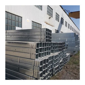 Tubo de aço quadrado galvanizado a quente, Seção oca do tubo quadrado do Gi, Tubo retangular galvanizado 20x40 - Product Image 2