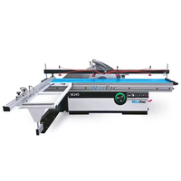 MJ45 Machine de découpe de bois Scie Machine PVC Mélamine Conseil Contreplaqué Machine de découpe de bois Scie à panneau Scie à table
