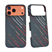 Étui de téléphone magnétique ultra fin en fibre de carbone pour Samsung S26 Ultra S25 iPhone 16 17 Pro Max, antichoc en fibre d'aramide